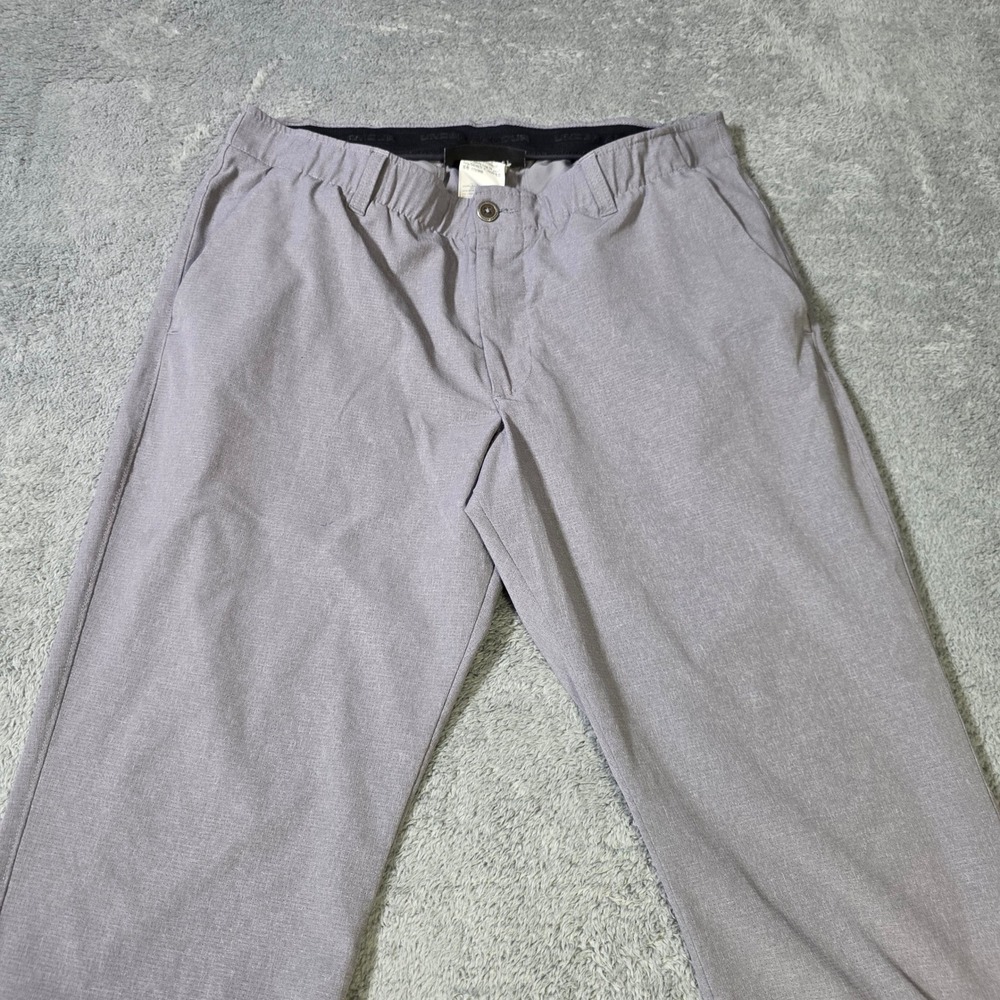 Under Armour Mens 38x30 Golf Pants Gray Lightweight Performance Trousers 1520